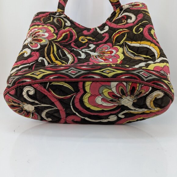 Vera Bradley Puccini Shoulder Bag Exterior and Interior Pockets Snap Close - Picture 7 of 8